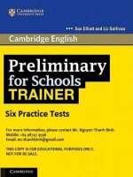 Preliminary for schools trainer  six practice tests