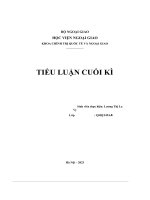 Sự kết hợp giữa yếu tố dân tộc và yếu tố quốc tế trong quá trình đàm phán và kí kết hiệp định paris giai đoạn 1968   1973