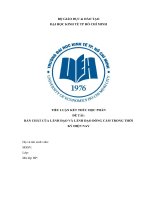 BẢN CHẤT CỦA LÃNH ĐẠO VÀ LÃNH ĐẠO ĐỒNG CẢM TRONG THỜI KỲ HIỆN NAY