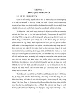 Luận văn ThS QTKD - Yếu tố tác động đến sự hài lòng của khách hàng tại SAIGON CO.OP