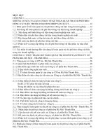 Vận dụng mô hình kế toán quản trị chi phí theo dòng vật liệu tại công ty cổ phần bia hà nội  thanh hóa