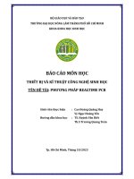 Phương pháp rt pcr