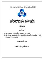 Ứng dụng của phân tích svd để khử nhiễu hình ảnh   viết chương trình matlab