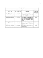 Đề tài dịch vụ giao thức ăn tại nhà ở việt nam