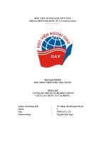 Báo cáo vận dụng mối quan hệ biện chứng giữa cái chung và cái riêng