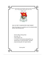 Báo cáo thực tập định hướng nghề nghiệp 3 đề tài hoạt động xét xử vụ án hình sự của tòa án nhân dân thành phố hạ long, tỉnh qu;ng ninh