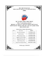 Nhóm 12 môn truyền thông quốc tế   vai trò của truyền thông đối ngoại trung quốc trong việc đưa tin về vụ biểu tình hồng kông 2019