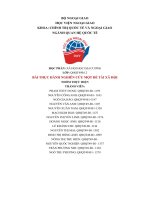 Bài thực hành nghiên cứu một đề tài xã hội  quan điểm của sinh viên dav về xu hướng quan hệ tình dục trước hôn nhân hiện nay