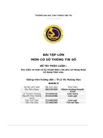 Đề tài thảo luận  tìm hiểu về một số kỹ thuật điều chế pha số đang đượcsử dụng hiện nay