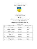 Tiểu luận văn hóa doanh nghiệp đề tài  đạo đức kinh doanh trong doanh nghiệp