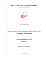 Sử dụng phương pháp phân tích động phân tích Malware trên hệ điều hành Android