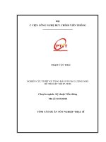 Nghiên cứu thiết kế tổng đài IP dung lượng nhỏ hỗ trợ kết nối IP-TDM