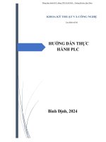 Hướng dẫn thực hành plc  chương 1  lập trình plc s7 1200