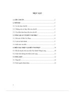 Báo cáo đền voi phục, thăng long tứ trấn