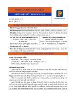 PHIẾU AN TOÀN HÓA CHẤT NHIÊN LIỆU ĐỐT LÒ (CÁC LOẠI)