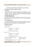 Đồ án cấp nước dân dụng và công nghiệp  chương 1 chuẩn bị và tính toán lưu lượng