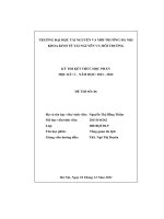 Hãy Phân Tích Những Tác Động Của Hoạt Động Du Lịch Đến Môi Trường. Lựa Chọn Một Điểm Đến Du Lịch Cụ Thể Và Phân Tích Tác Động Tiêu Cực Của Hoạt Động Du Lịch Đến Môi Trường Tại Điểm Đến Đó.pdf