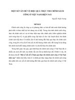 Một số vấn đề cơ bản của chính sách công