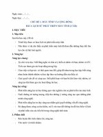 Giáo án kế hoạch bài dạy Tin học 8  Chân trời sáng tạo