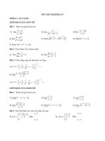 Ôn tập chương iv sv