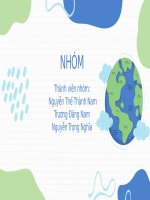 Slide thuyết trình hãy cho biết tài nguyên nước ở việt nam hiện nay như thế nào