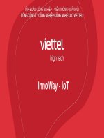 Slide thuyết trình innoway   iot tổng quan về iot giới thiệu về nền tảng innoway các giải pháp iot đặc trưng các công cụ hỗ trợ của innoway