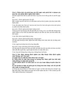 Đề cương môn học logic hoc   asa