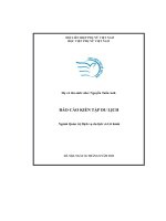 Báo cáo kiến tập du lịch hoàng thành thăng long, lăng hồ chủ tịch,