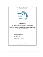 Kỹ năng giải quyết vấn đề và ra quyết định đề bài giải quyết vấn đề có nhiều người lao động có trình độ cao trong doanh nghiệp nghỉ việc