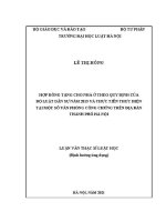 Luận văn thạc sĩ Luật học: Hợp đồng tặng cho nhà ở theo qui định của Bộ luật Dân sự năm 2015 và thực tiễn thực hiện tại một số văn phòng công chứng trên địa bàn thành phố Hà Nội