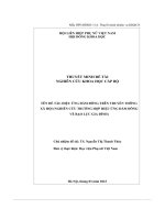 Hiệu ứng đám đông trên truyền thông xã hội (nghiên cứu trường hợp hiệu ứng đám đông về bạo lực gia đình