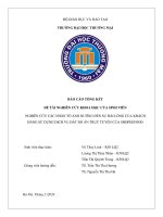 Nghiên cứu sự hài lòng của khách hàng với dịch vụ vận chuyển đồ ăn sẵn của shopeefood trên địa bàn thành phố hà nội