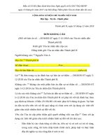 Đơn kháng cáo   bài 7