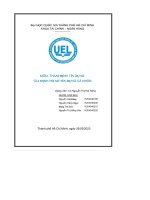 Môn thẩm định tín dụng giả định hồ sơ tín dụng cá nhân