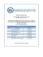 Kế hoạch marketing cho công ty cổ phầnvàng bạc đá quý phú nhuận đại dịch covid 19trong năm 2025