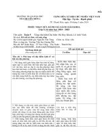 Mẫu 2  phiếu nhận xét sgk k5   lê vân