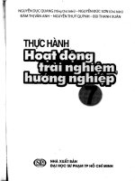 Thực hành hoạt động trải nghiệm hướng nghiệp lớp 7 cánh diều