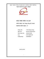 Đề bài  bày tỏ quan điểm về việc sống chậm