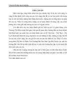 Chuyên Đề Thực Tập Tốt Nghiệp    - Thực Trạng Khai Thác Văn Hóa Ẩm Thực Phục Vụ Du Lịch Tại Thành Phố Huế