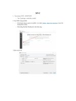 Mvc tạo project mvc sinhvien