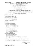 Đồ án tốt nghiệp thiết kế máy băm nhựa