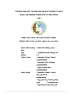 Cấu trúc dữ liệu và giải thuật đề tài khái niệm và định nghĩa cây nhị phân