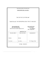 Báo cáo thực tập tổng hợp địa điểm thực tập  khu nghỉ dưỡng legacy yên tử   mgallery