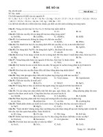 16  đề vip 16   soạn chuẩn cấu trúc minh họa bgd năm 2023   môn hóa học   bản word có giải