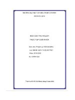 Báo cáo thu hoạch thực tập cuối khóa  tại khách sạn legacy yên tử   magllery