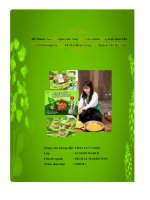 Phân tích môi trường marketing của  công ty cổ phần sản xuất và thương mại trường foods