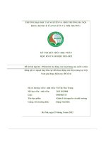 Phân tích tác động của hoạt động sản xuất và tiêu dùng gây ra ngoại ứng tiêu cực đến hoạt động của thị trường tại việt nam giai đoạn hiện nay (đề số 6