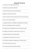 Dạng bài tìm lỗi sai 0404