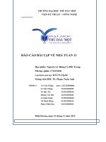 Các thông số kỹ thuật tiêu biểu của động cơ và các chỉ tiêu kinh tế và kỹ thuật của động cơ