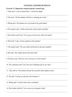 Chuyen de 3   reported speech   1